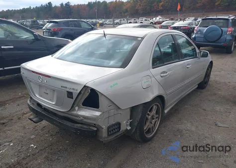 2002 Mercedes-Benz C 32 Amg из США, поврежденный, VIN WDBRF65J12F148456